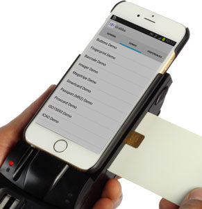 Lector de contact smartcard para móviles Android y iPhone